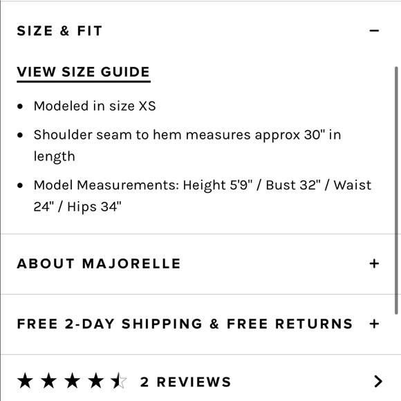 Majorelle Smith Mini Dress in Black Dot Size S - Picture 9 of 10